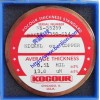 美国Kocour 电解式库仑测厚仪镀层标准片