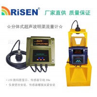 重庆地区供应RISEN-WS分体式壁挂型超声波明渠流量计