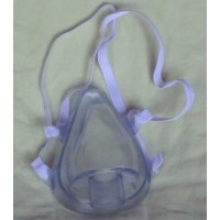 吸氧面罩 中号面罩 透明一次性面罩 一人多次性面罩 氧气面罩